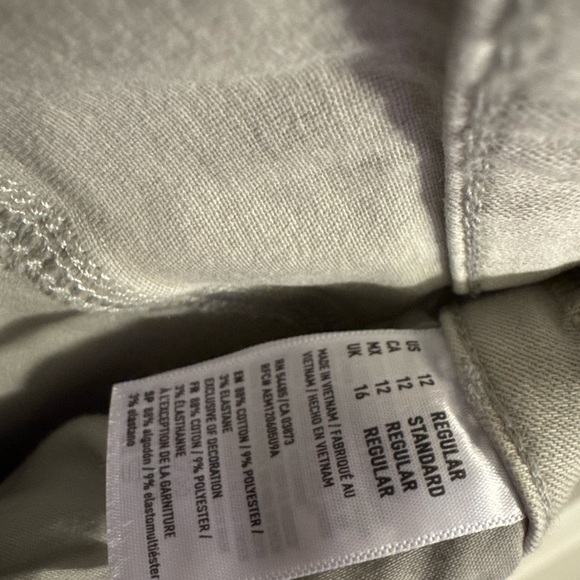 Next Level Apparel Gray Skinny Jeans Distressed - Picture 5 of 5